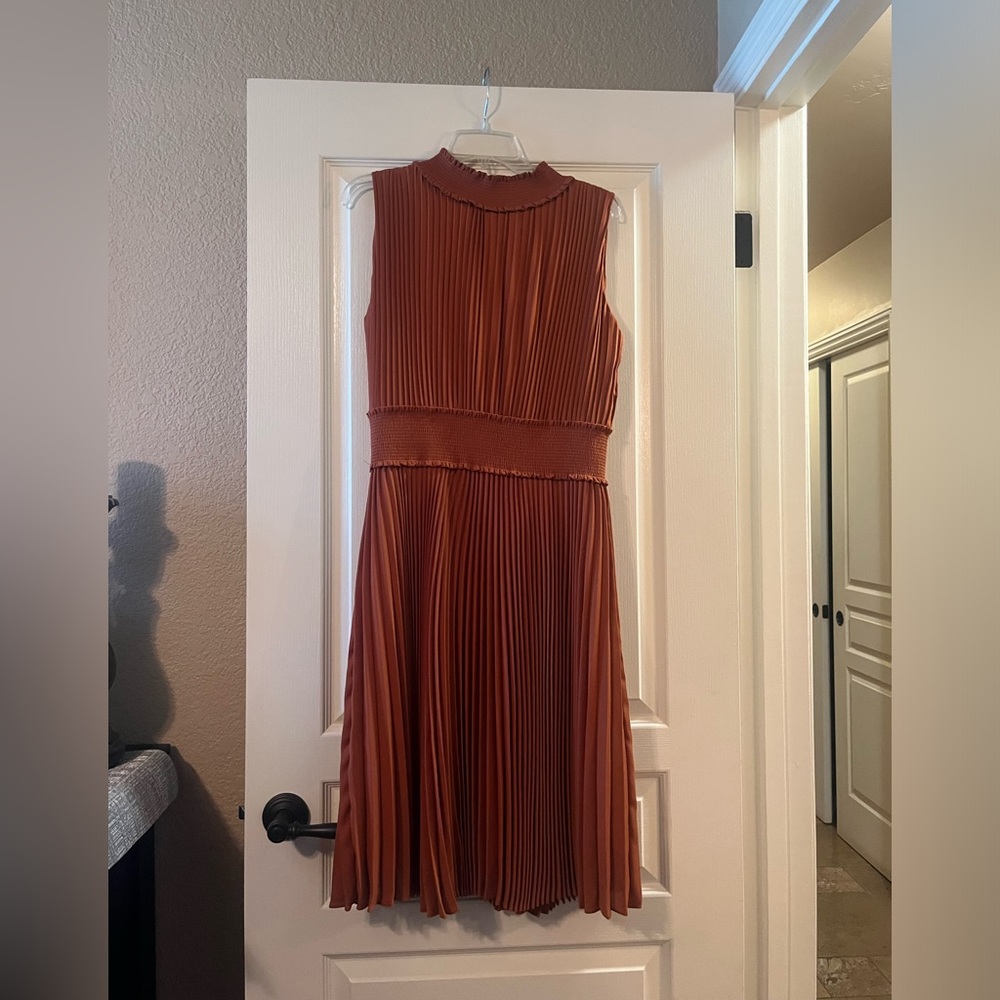 Pleated dress